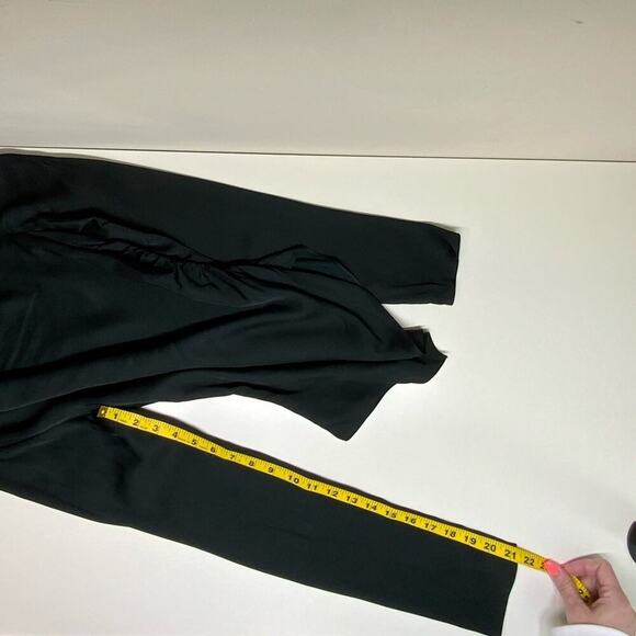 NWT | A.L.C | Jaime One Shoulder Asymmetrical Top | Black | Size 6 - Picture 14 of 16